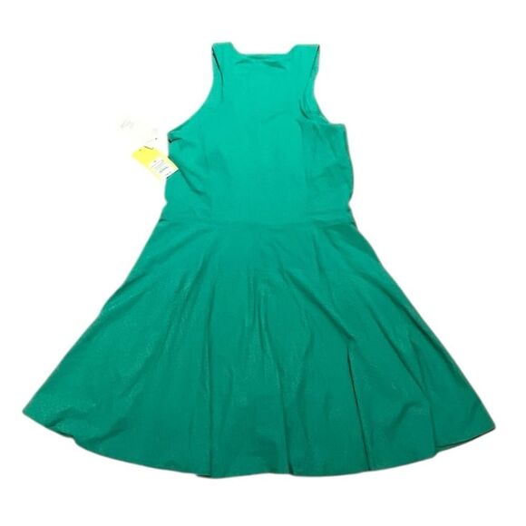 All In Motion Women's Zip-Front Mesh Active Dress, Size M - Green, NWT - Picture 3 of 11